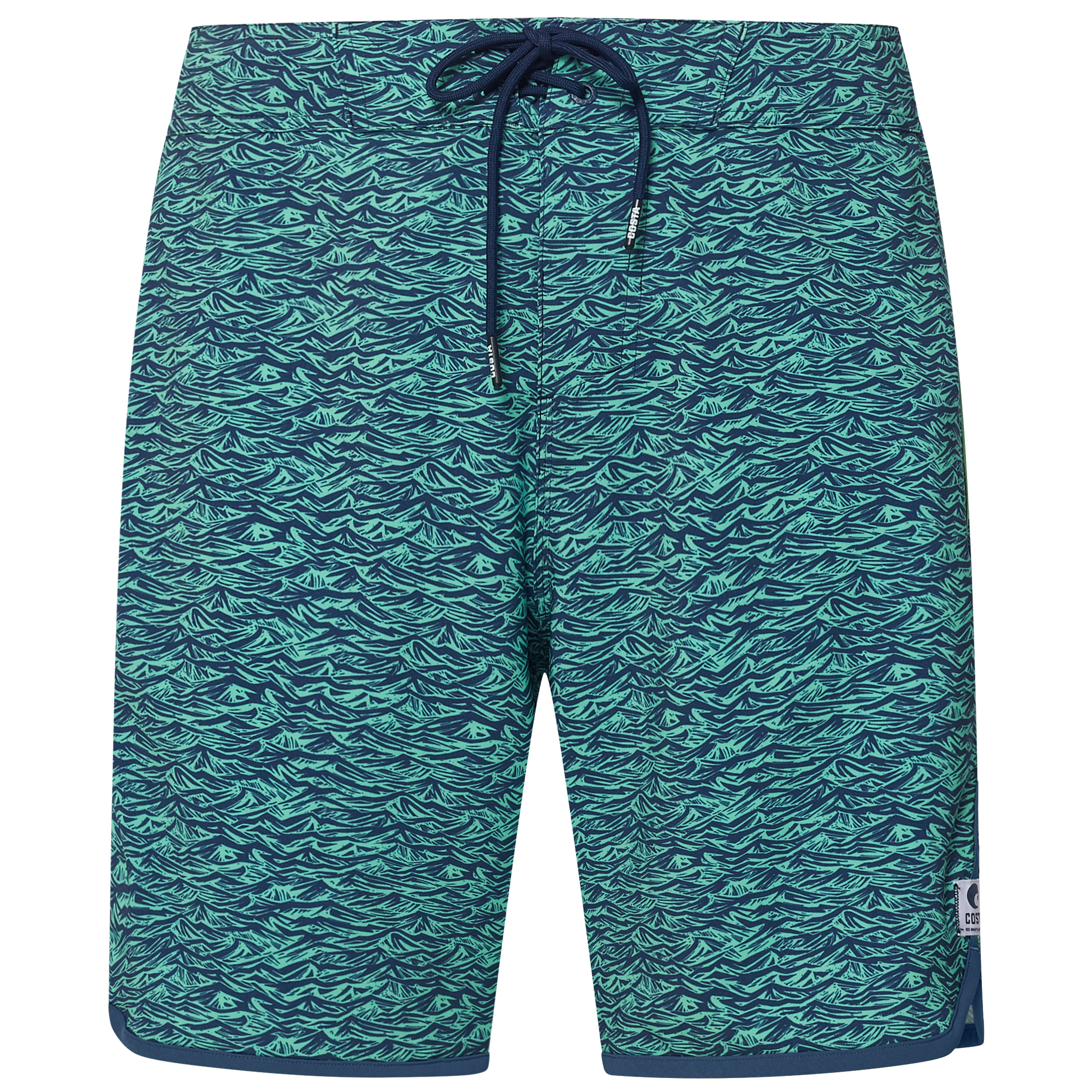 Wilson Print Hybrid Tech Button Down by COSTA