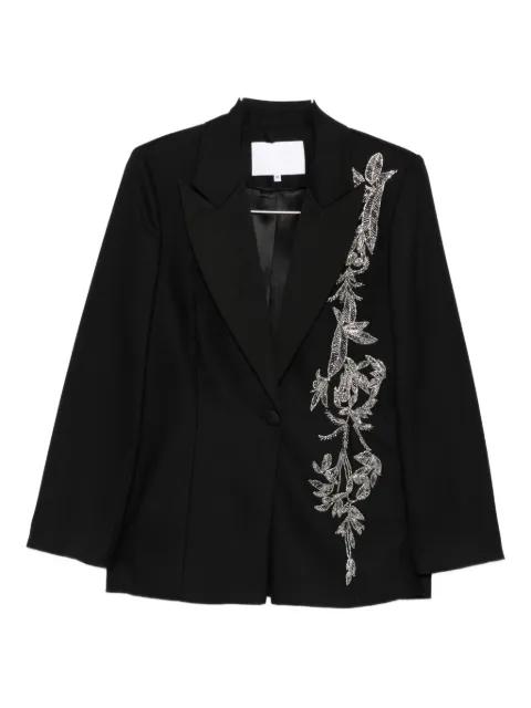 Lesia embellished single-breasted blazer by COSTARELLOS