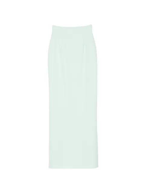 back-slit maxi skirt by COSTARELLOS
