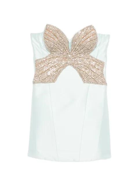 sequin mini dress by COSTARELLOS