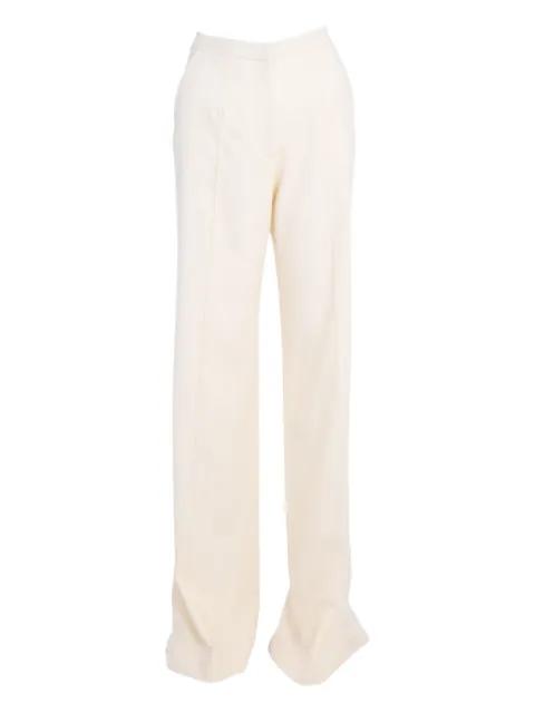 wool-blend trousers by COSTARELLOS