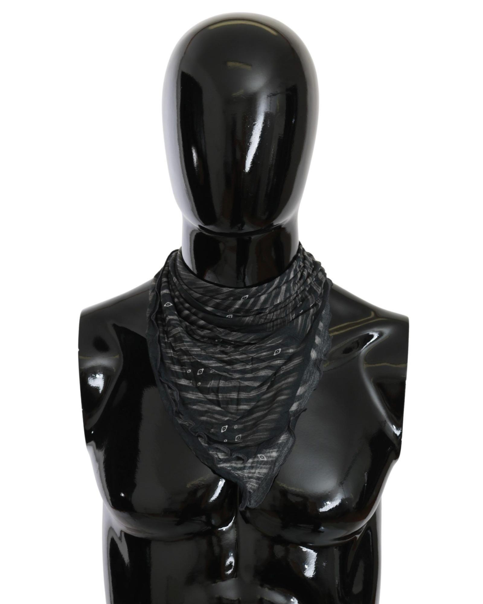 Bandana Scarf- Black Scarves by COSTUME NATIONAL