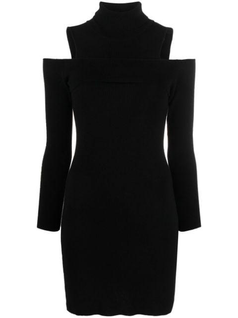 cut-out knitted mini dress by COSTUME NATIONAL CONTEMPORARY
