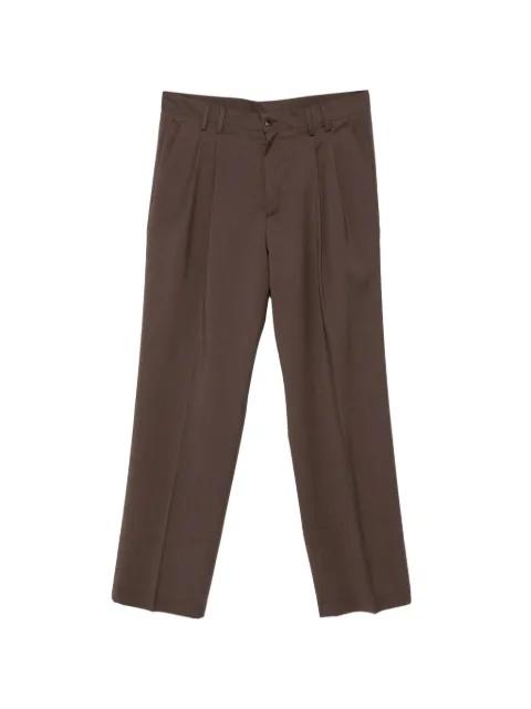 Norrie pleated straight-leg trousers by COSTUMEIN