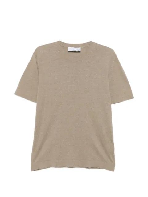 Sofia fine-knit short-sleeve T-shirt by COSTUMEIN