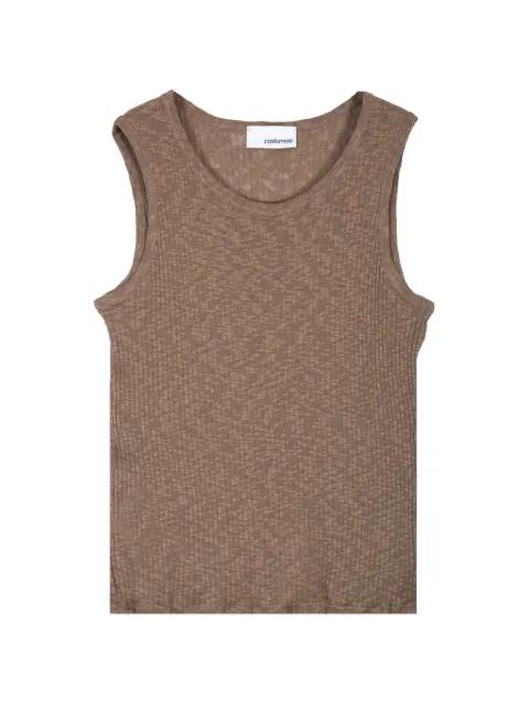 Toby ribbed-knit tank top by COSTUMEIN