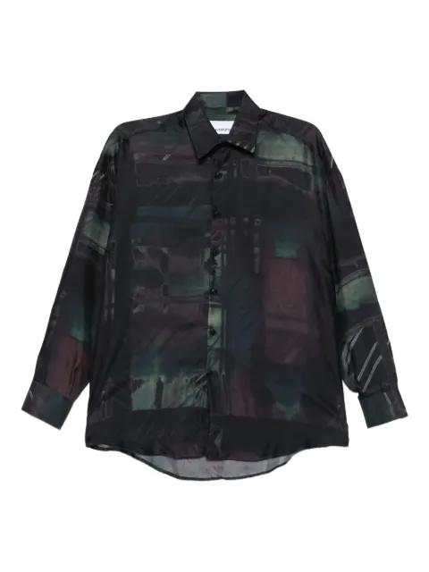 abstract-print shirt by COSTUMEIN