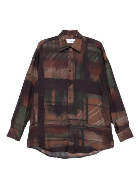 abstract-print shirt by COSTUMEIN