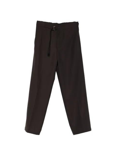 belted-waist trousers by COSTUMEIN