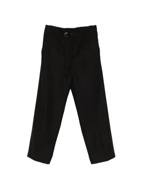 belted-waist trousers by COSTUMEIN