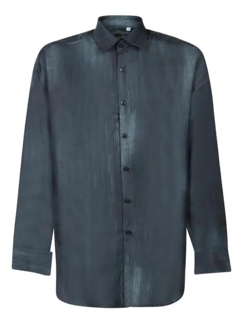 buttoned silk shirt by COSTUMEIN