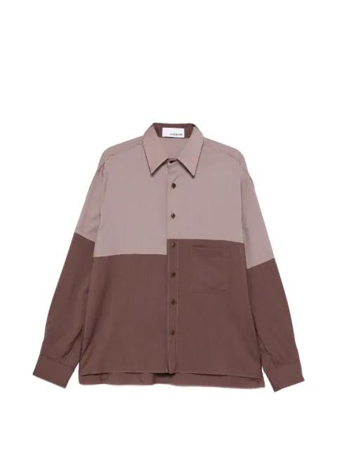 colour-block pocket shirt by COSTUMEIN