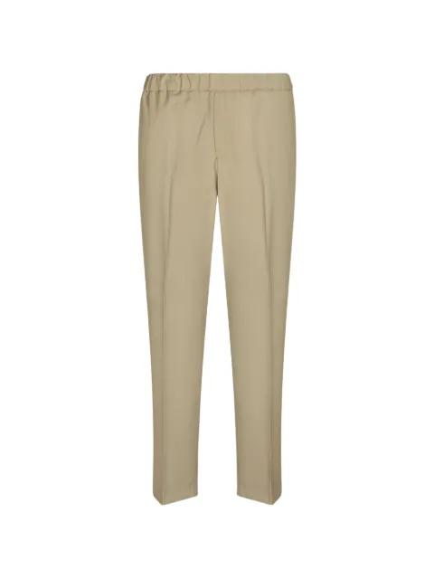 elasticated-waist pressed-crease trousers by COSTUMEIN