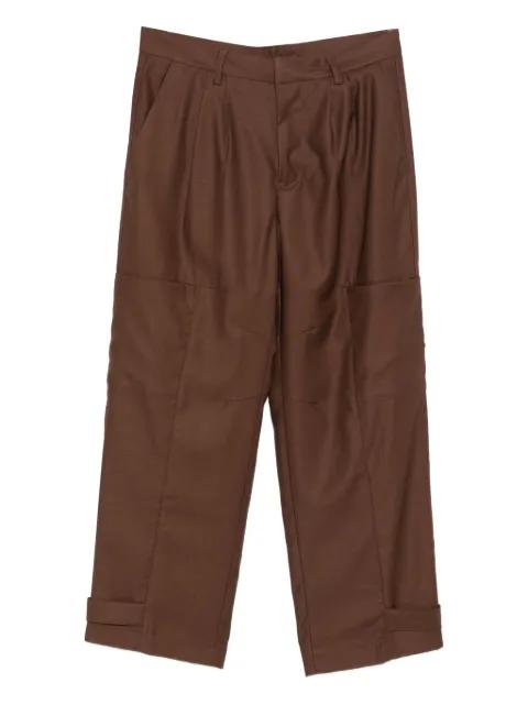 panelled trousers by COSTUMEIN