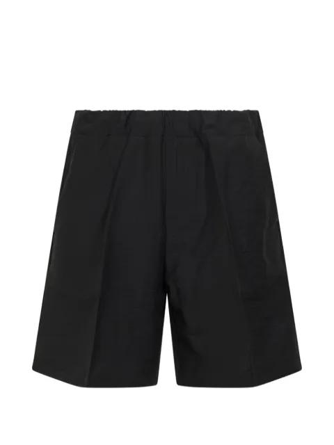 pleated cotton shorts by COSTUMEIN
