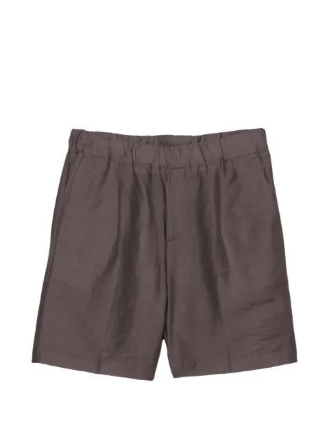 pleated elasticated-waist shorts by COSTUMEIN