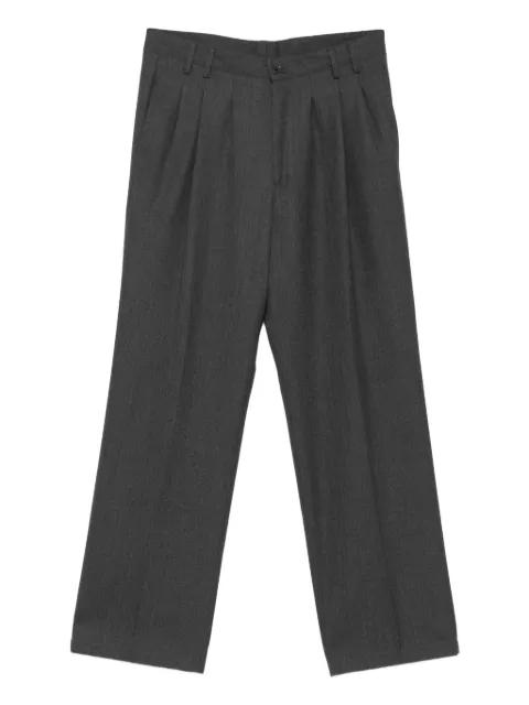 pleated straight-leg trousers by COSTUMEIN