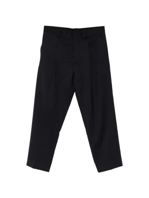 pleated straight trousers by COSTUMEIN