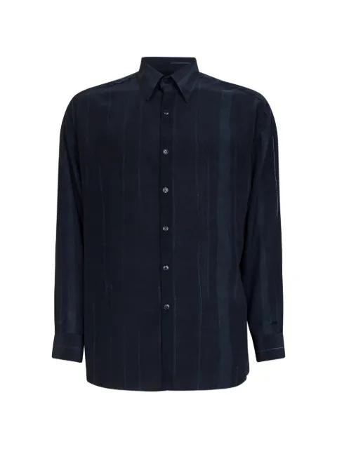 striped silk shirt by COSTUMEIN