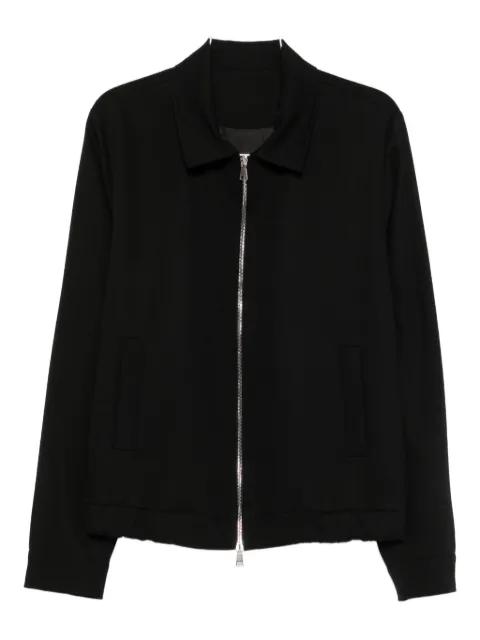 zip-front collared jacket by COSTUMEIN