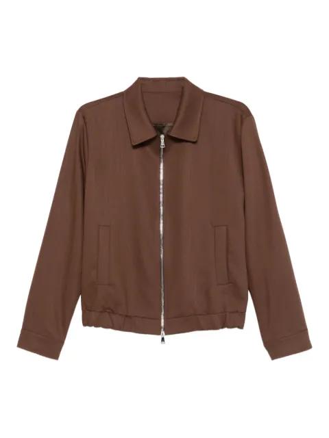 zip-front shirt jacket by COSTUMEIN