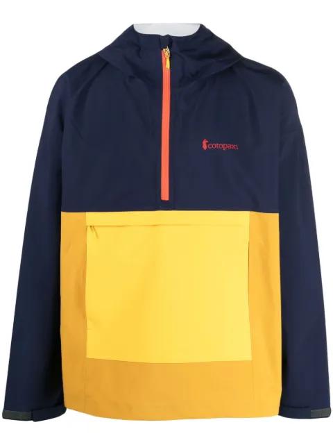 colour-block hoodied windbreaker by COTOPAXI