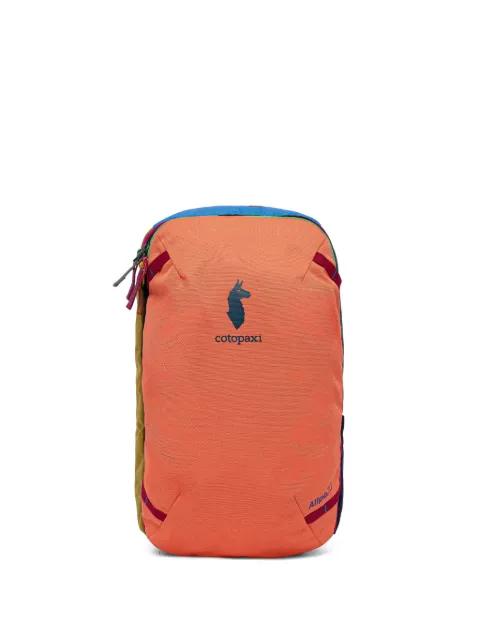 logo-detail zip-top backpack by COTOPAXI