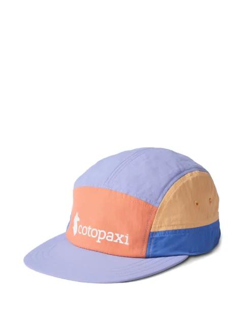 panelled logo-print cap by COTOPAXI