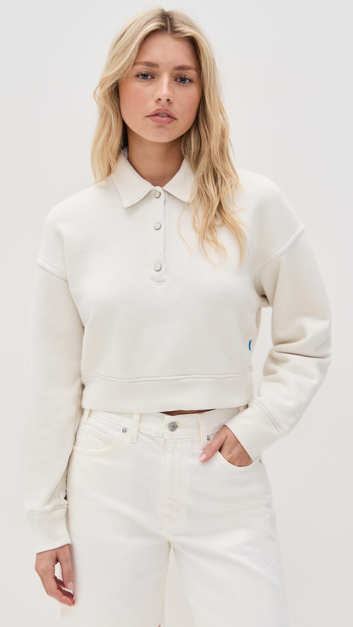 Boston Crop Polo by COTTON CITIZEN