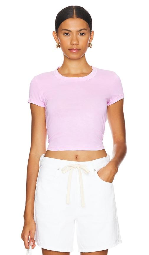 COTTON CITIZEN Standard Baby Tee in Pink by COTTON CITIZEN
