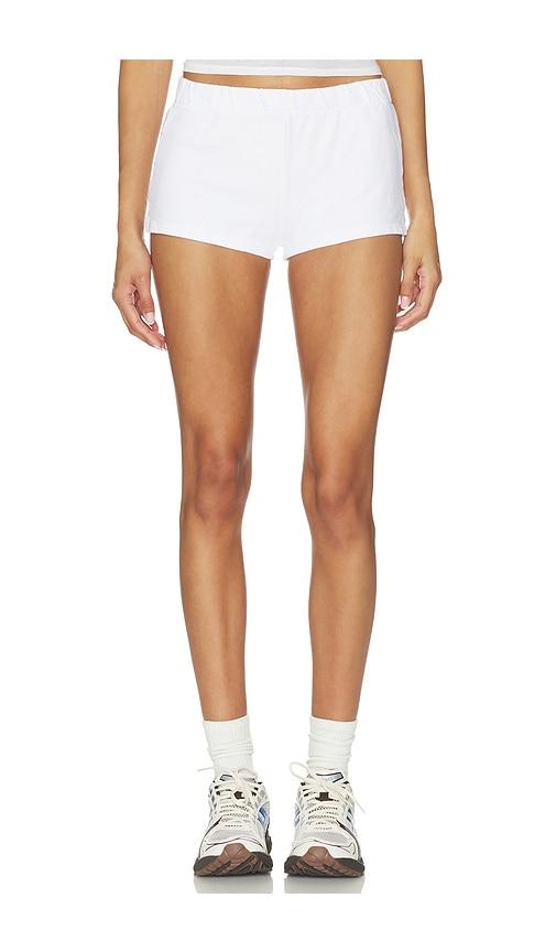 COTTON CITIZEN The Roma Hot Short in White by COTTON CITIZEN