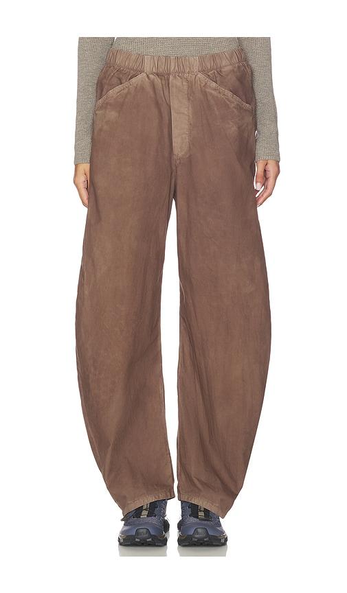 COTTON CITIZEN The Santorini Trouser in Brown by COTTON CITIZEN