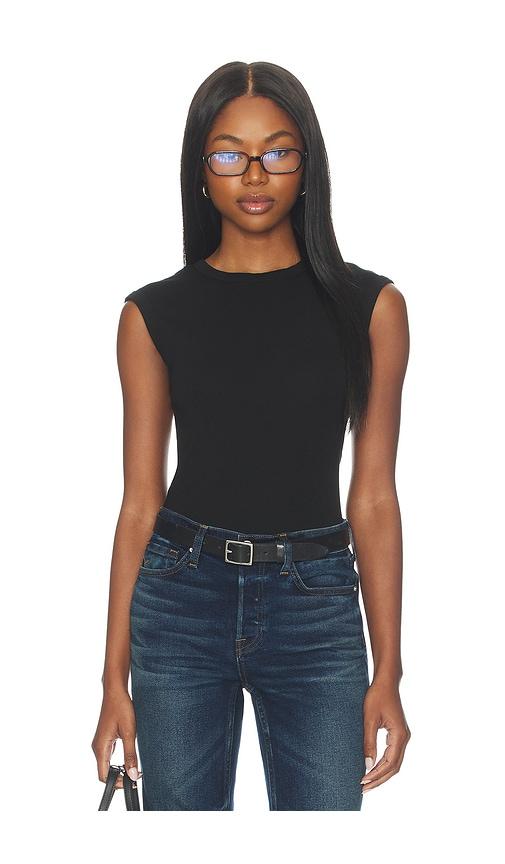 COTTON CITIZEN The Seoul Muscle Tee in Black by COTTON CITIZEN