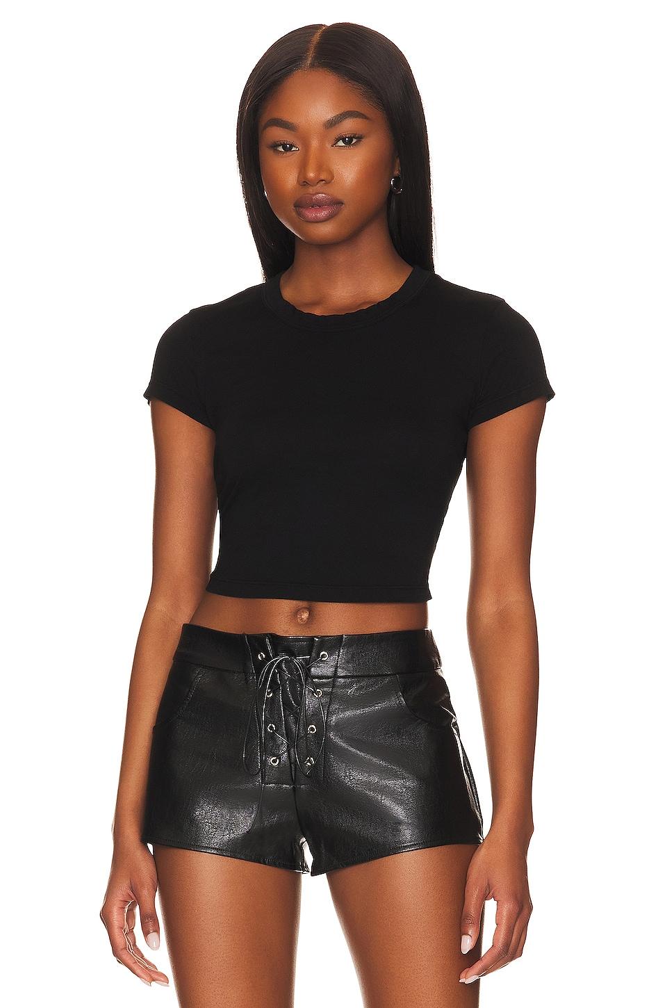 COTTON CITIZEN The Standard Baby Tee in Black by COTTON CITIZEN COTTON CITIZEN The Standard Baby Tee in Black by COTTON CITIZEN