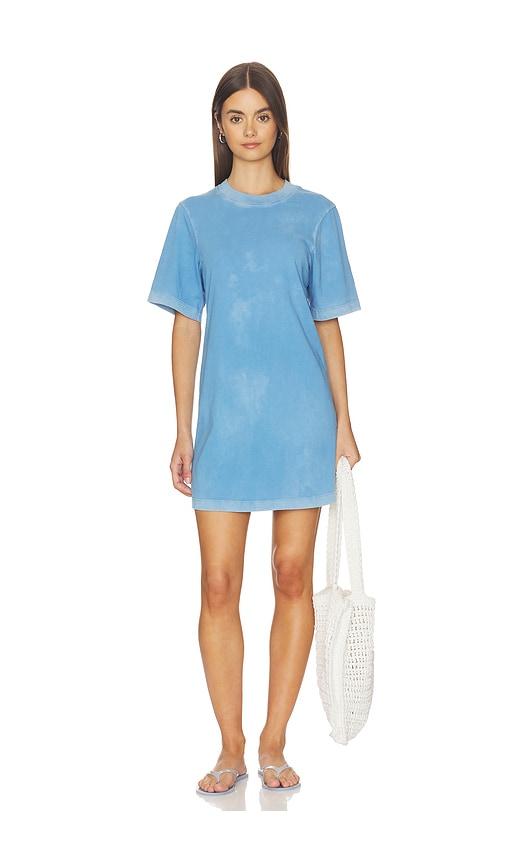 COTTON CITIZEN The Tokyo Mini Dress in Blue by COTTON CITIZEN
