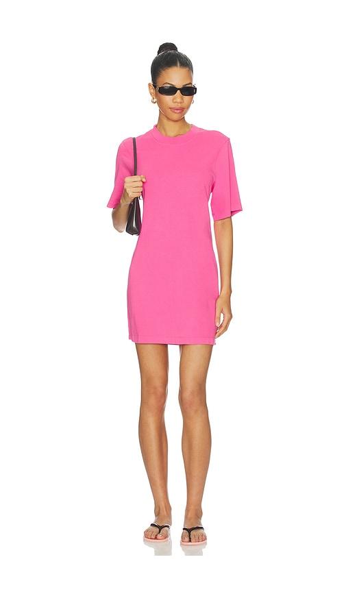 COTTON CITIZEN The Tokyo Mini Dress in Pink by COTTON CITIZEN