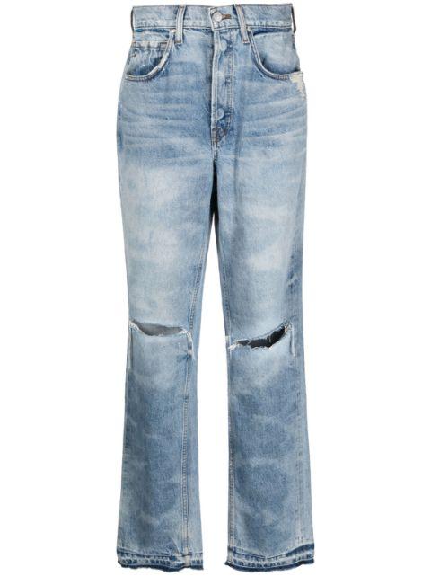 Kate straight-leg ripped jeans by COTTON CITIZEN