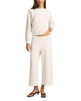 Lucca Raglan Sleeve Sweatshirt & Capri Pants by COTTON CITIZEN