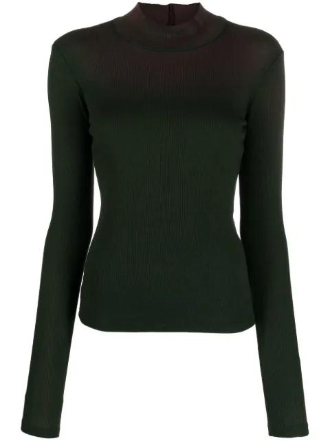 long-sleeve mock-neck jumper by COTTON CITIZEN