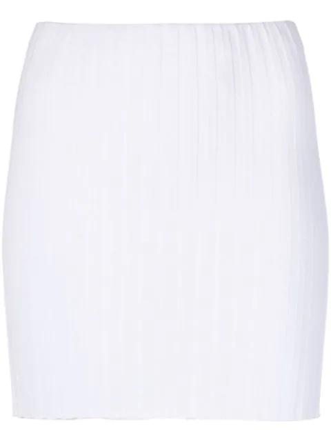 ribbed-knit mini skirt by COTTON CITIZEN