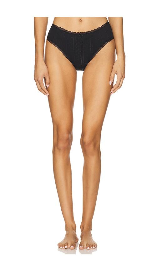Cou Cou Intimates The Cozy Brief in Black by COU COU INTIMATES Cou Cou Intimates The Cozy Brief in Black by COU COU INTIMATES