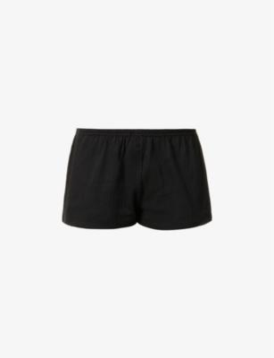 Pointelle knitted cotton shorts by COU COU INTIMATES