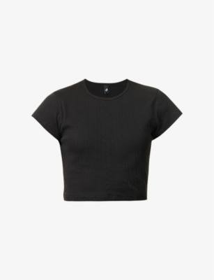 Pointelle slim-fit organic-cotton T-shirt by COU COU INTIMATES