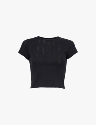 The Baby Tee pointelle cotton T-shirt by COU COU INTIMATES The Baby Tee pointelle cotton T-shirt by COU COU INTIMATES