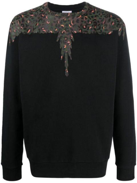 Animalier Wings organic cotton sweatshirt by COUNTY OF MILAN