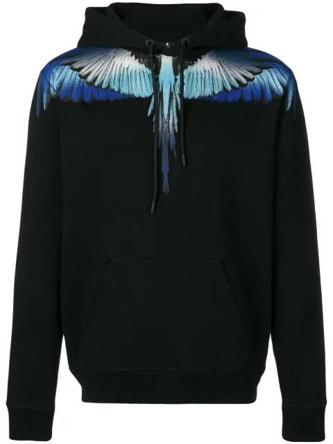 Blue Wings hoodie by COUNTY OF MILAN