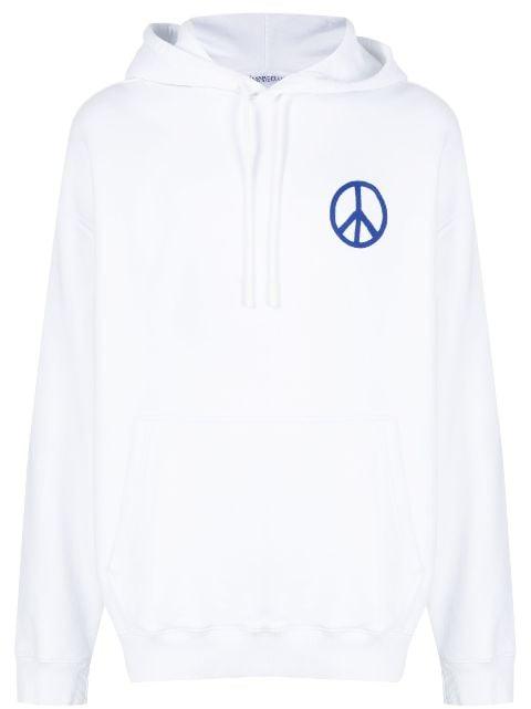 County Peace printed hoodie by COUNTY OF MILAN