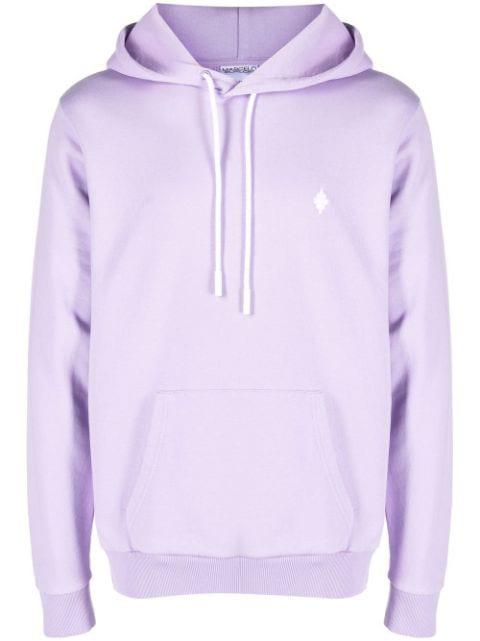 Cross organic cotton hoodie by COUNTY OF MILAN