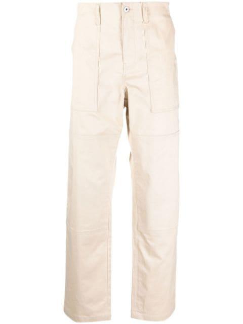 Cross straight trousers by COUNTY OF MILAN