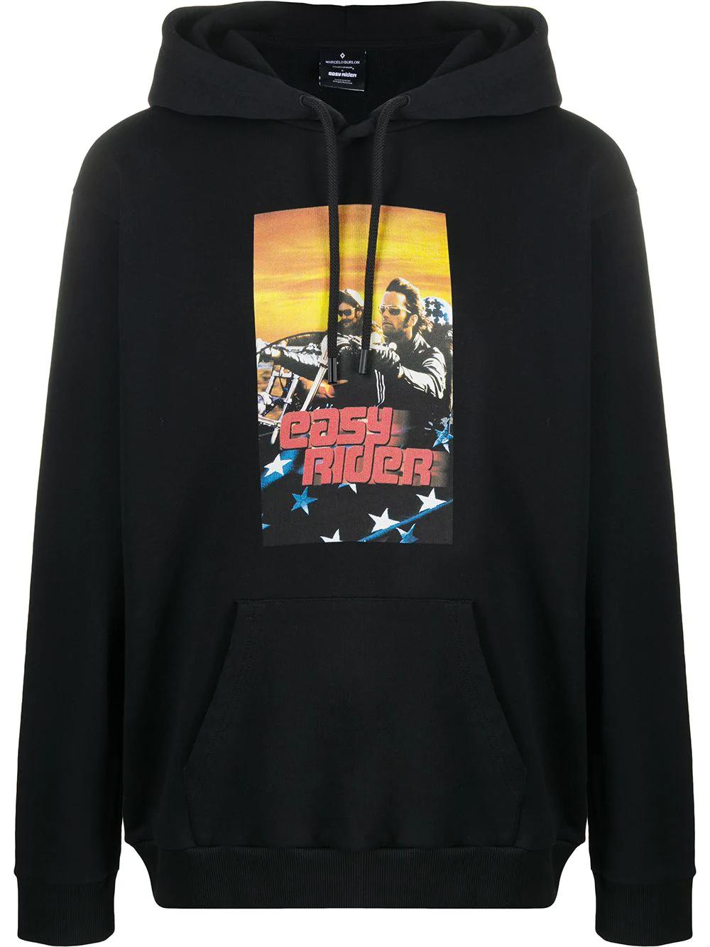 Easy Rider printed hoodie by COUNTY OF MILAN